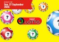 Daily Lotto Results - Sunday, 27 September 2026 - Saffarazzi Daily Lotto Results lottery draw results for Sunday, 27 September 2026