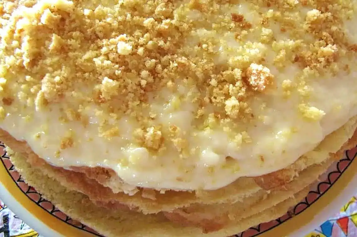 Jewish Custard Cake