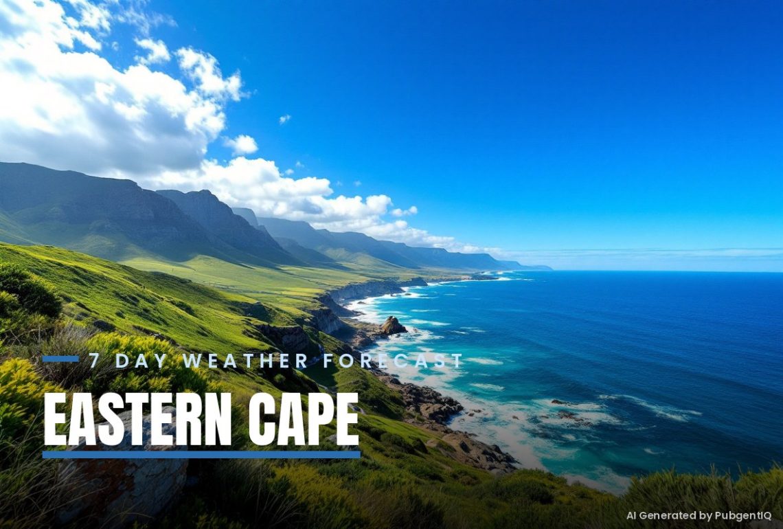 Eastern Cape 7 day weather forecast 14 - 20 September 2026