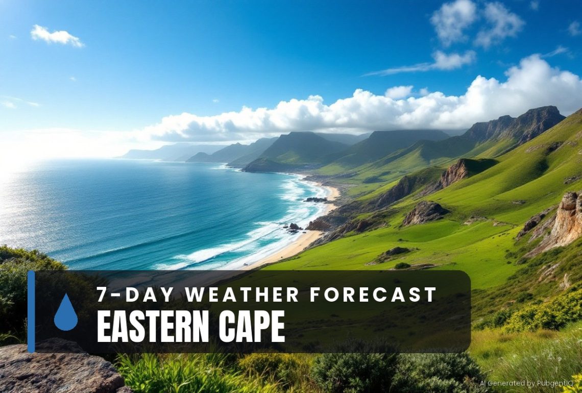 Eastern Cape 7 day weather forecast 25 September - 1 October 2026