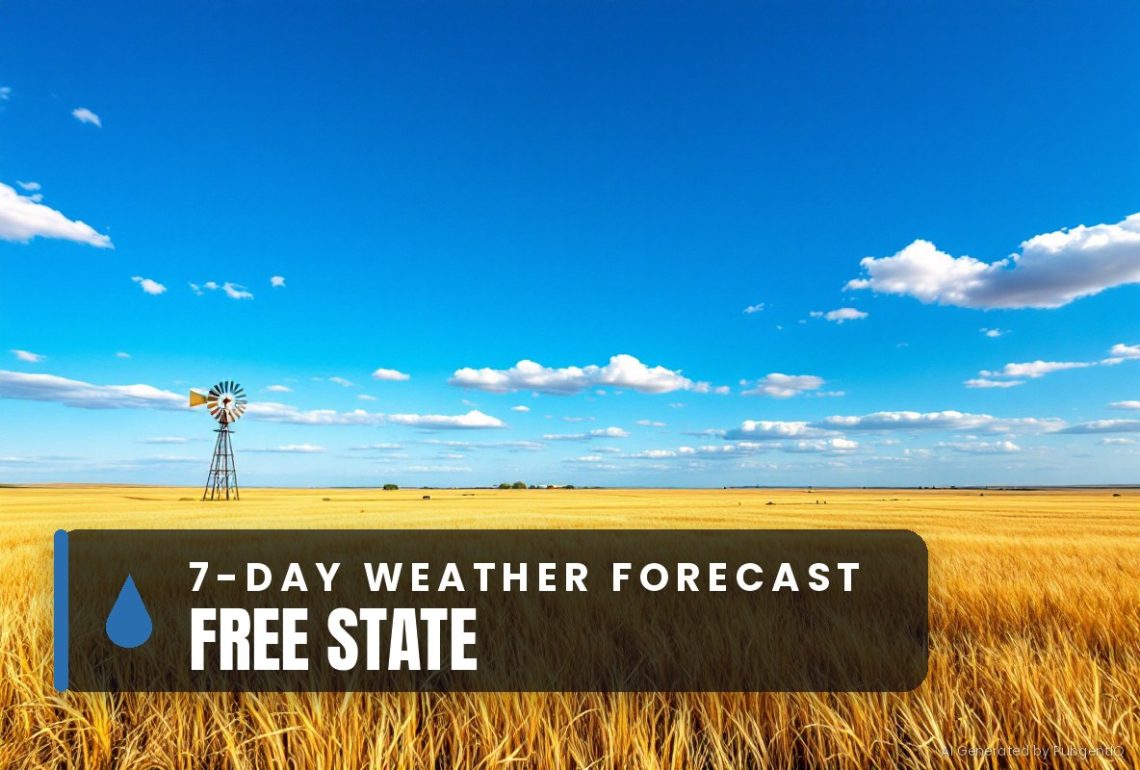 Sunrise over Free State: 7-Day Weather Forecast 21 - 27 September 2026 - Saffarazzi Free State 7-day weather forecast 21 - 27 September 2026
