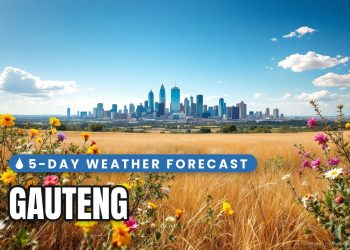Sunrise over Gauteng: 5-Day Weather Forecast 21 - 25 September 2026 - Saffarazzi Gauteng 5-day weather forecast 21 - 25 September 2026