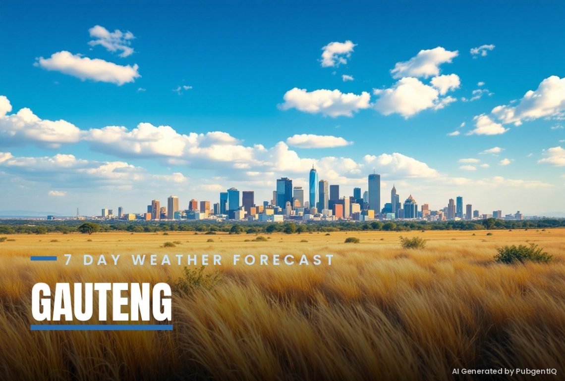 Sunrise over Gauteng: 7 Day Weather Forecast 14 - 20 September 2026 - Saffarazzi Gauteng 7 day weather forecast 14 - 20 September 2026