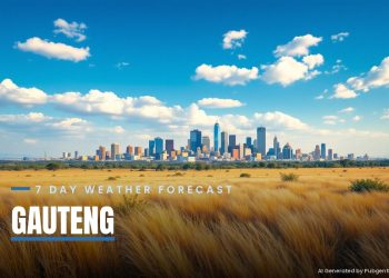 Gauteng 7 day weather forecast 14 - 20 September 2026