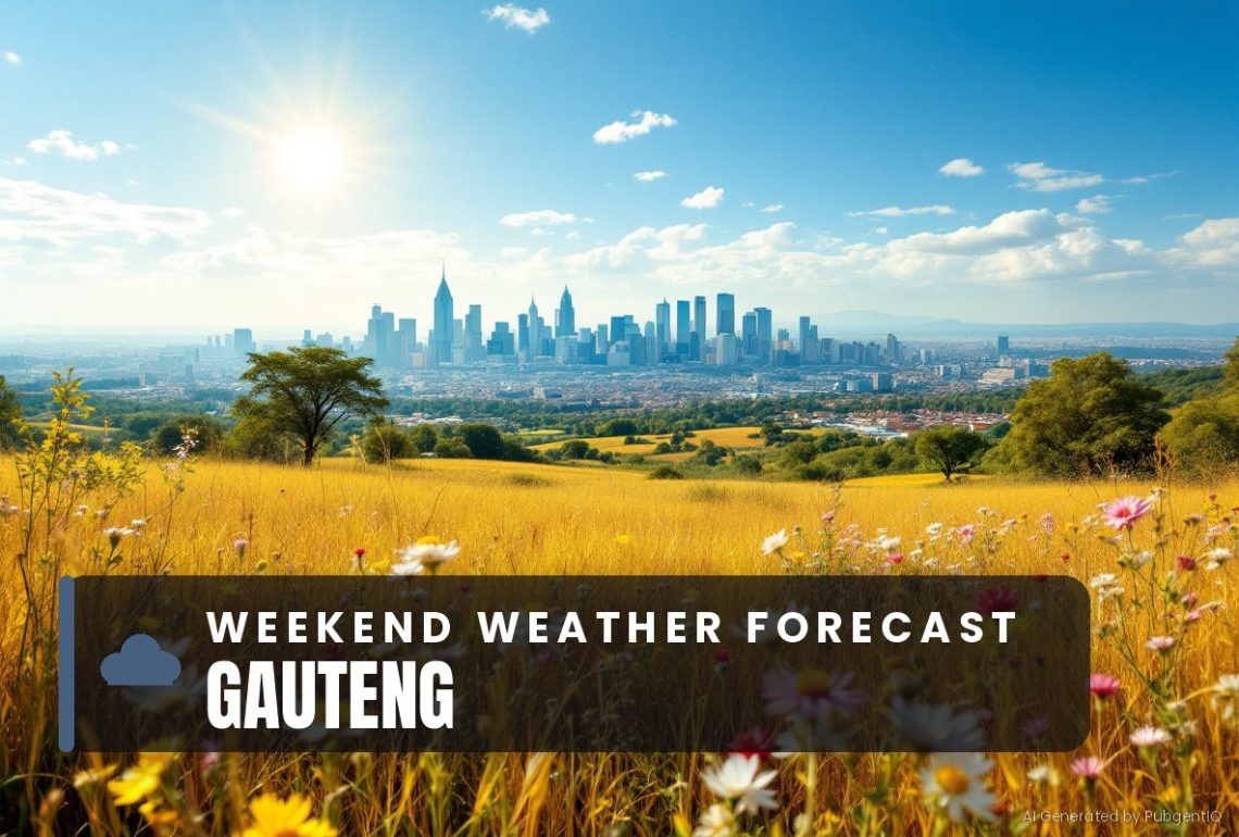 Gauteng weekend weather forecast 19 - 20 September 2026