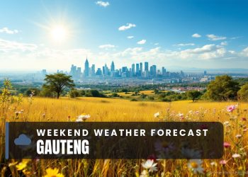 Gauteng weekend weather forecast 19 - 20 September 2026
