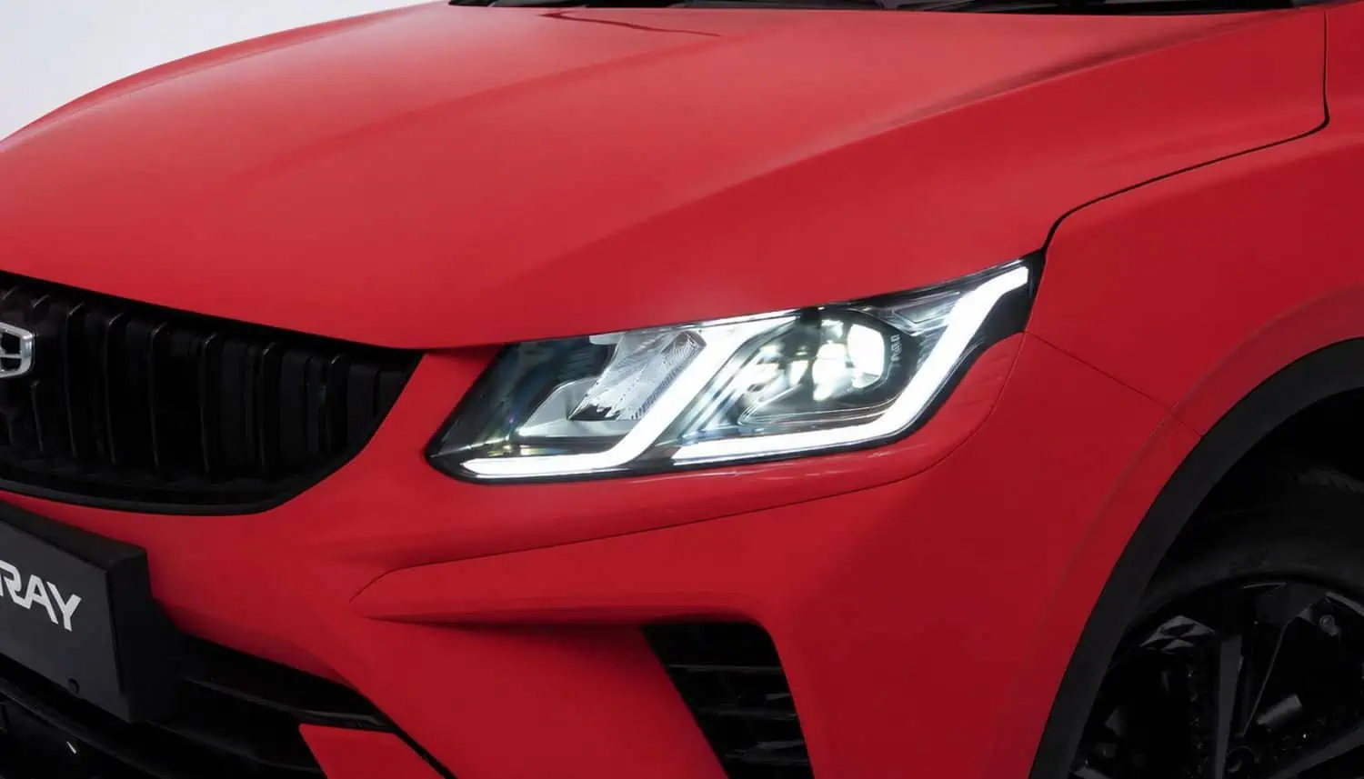Geely Coolray LED headlight close-up - Saffarazzi Geely Coolray LED headlight close-up