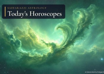 Scorpio Moon: Horoscope Art for 16 September 2026 - Saffarazzi Scorpio Moon — Horoscopes and Lucky Numbers for 16 September 2026