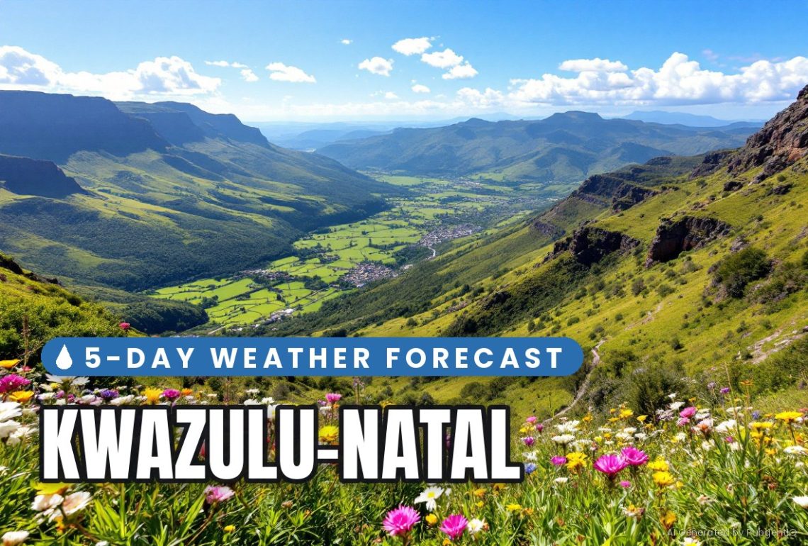 Sunrise over KwaZulu-Natal: 5-Day Weather Forecast 21 - 25 September 2026 - Saffarazzi KwaZulu-Natal 5-day weather forecast 21 - 25 September 2026