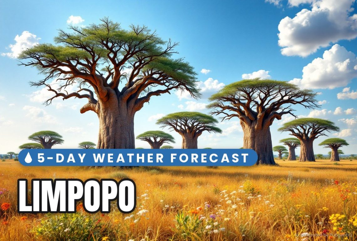 Sunrise over Limpopo: 5-Day Weather Forecast 21 - 25 September 2026 - Saffarazzi Limpopo 5-day weather forecast 21 - 25 September 2026
