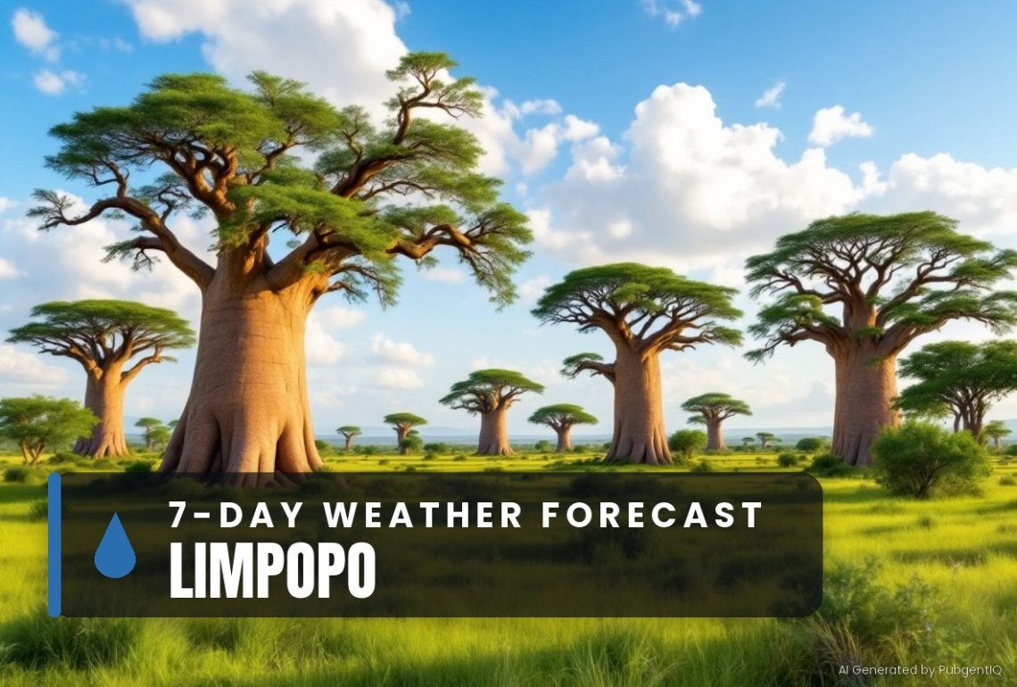 Limpopo 7 day weather forecast 25 September - 1 October 2026