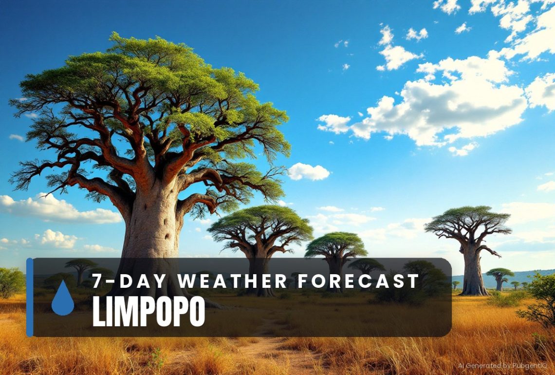 Sunrise over Limpopo: 7-Day Weather Forecast 21 - 27 September 2026 - Saffarazzi Limpopo 7-day weather forecast 21 - 27 September 2026