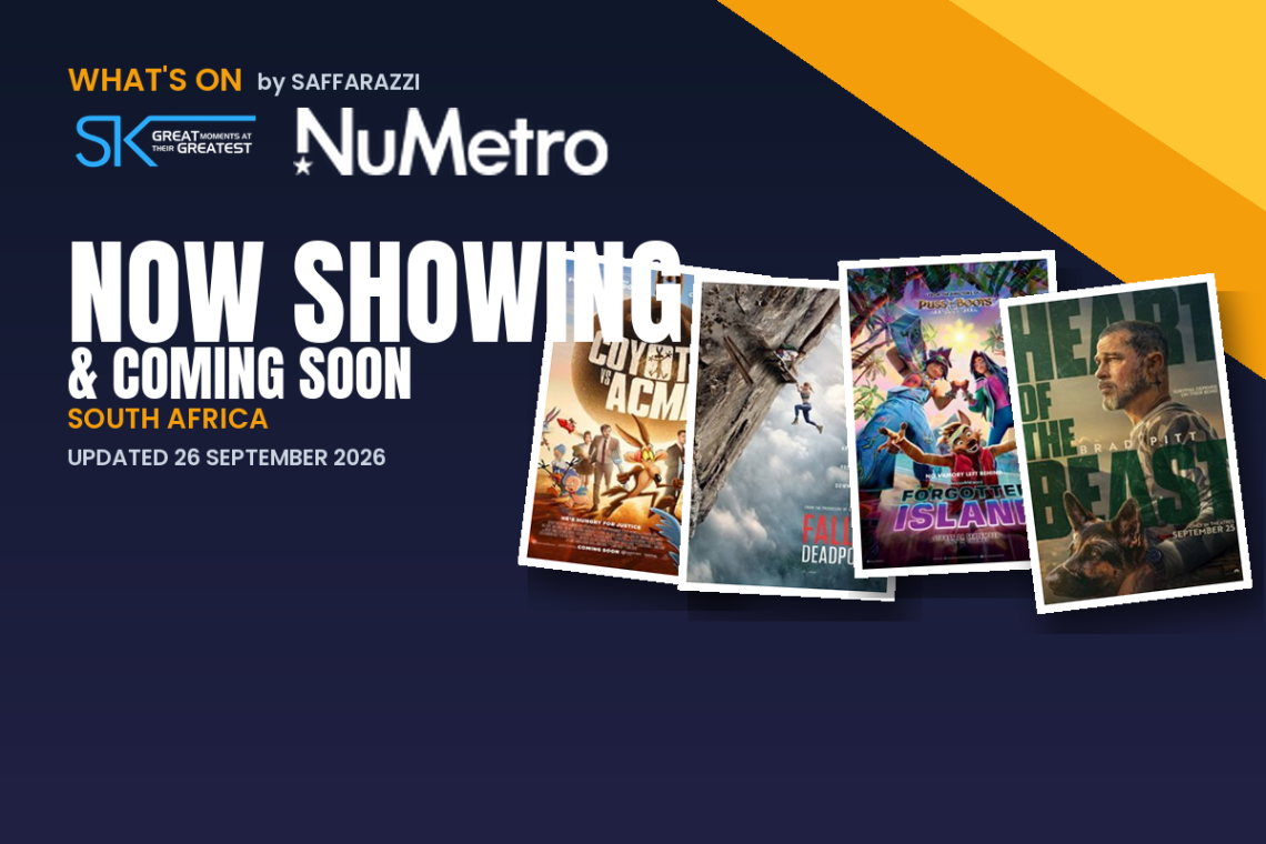 Movies in Cinemas South Africa: Now Showing and Coming Soon, updated 26 September 2026