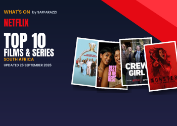 Netflix Top 10 in South Africa: Films and Series This Week, updated 26 September 2026