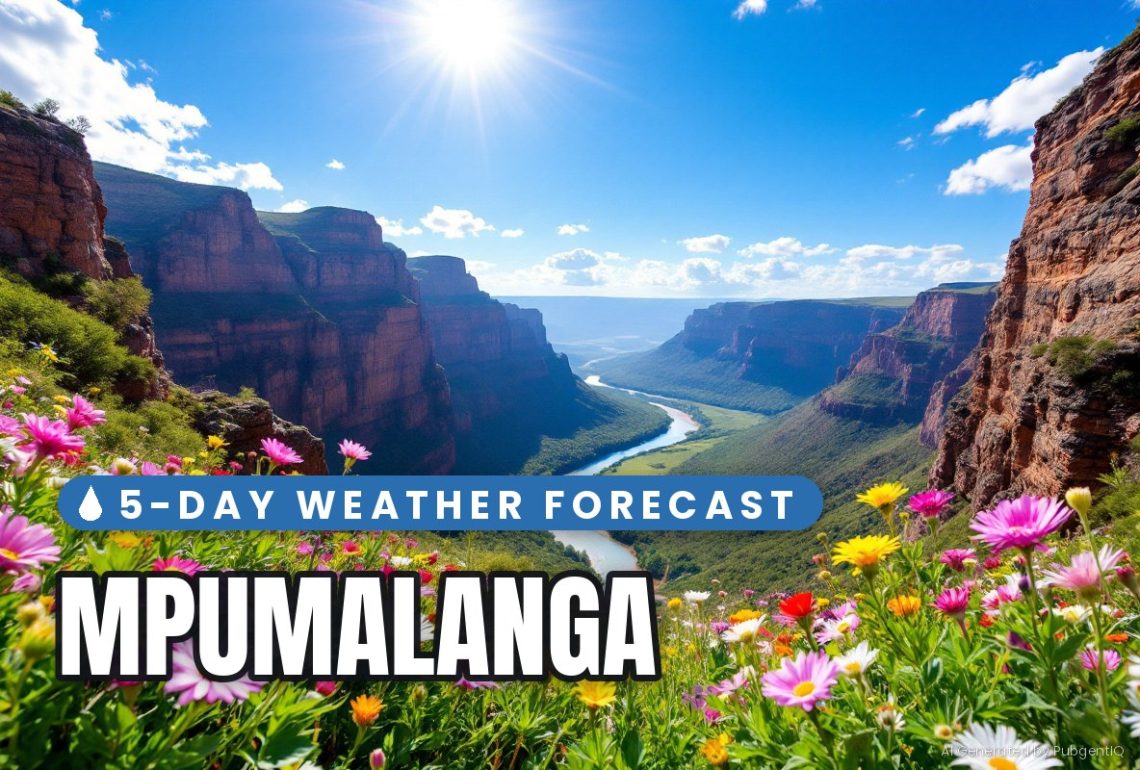 Sunrise over Mpumalanga: 5-Day Weather Forecast 21 - 25 September 2026 - Saffarazzi Mpumalanga 5-day weather forecast 21 - 25 September 2026