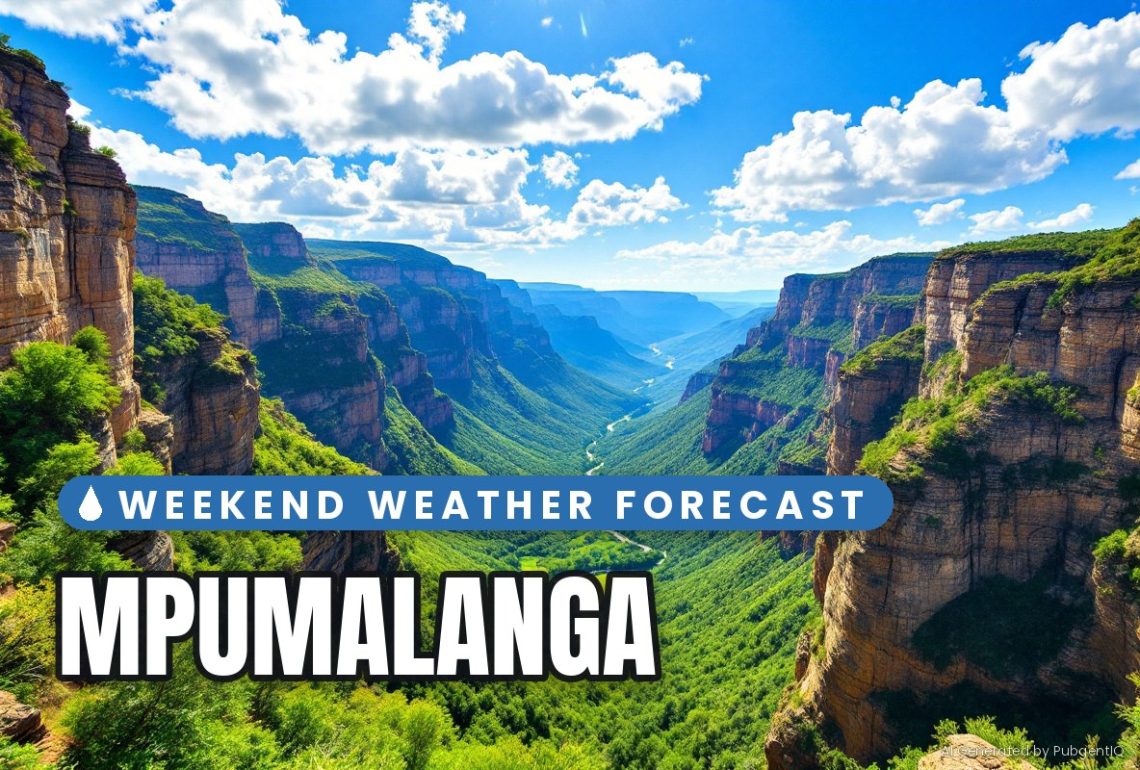 Mpumalanga weekend weather forecast 26 - 27 September 2026