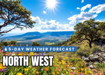 Sunrise over North West: 5-Day Weather Forecast 21 - 25 September 2026 - Saffarazzi North West 5-day weather forecast 21 - 25 September 2026
