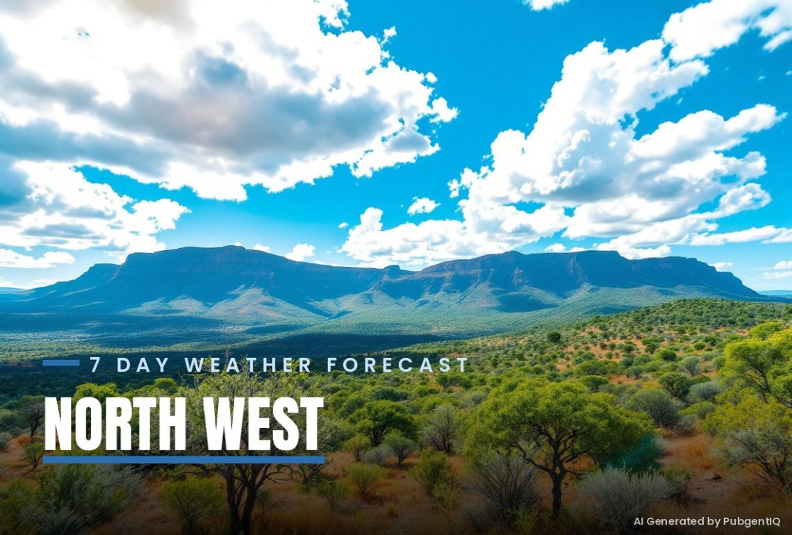 North West 7 day weather forecast 14 - 20 September 2026