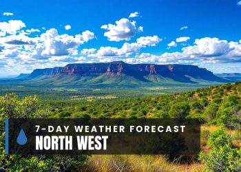 North West 7-day weather forecast 21 - 27 September 2026