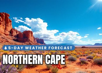 Northern Cape 5-day weather forecast 21 - 25 September 2026
