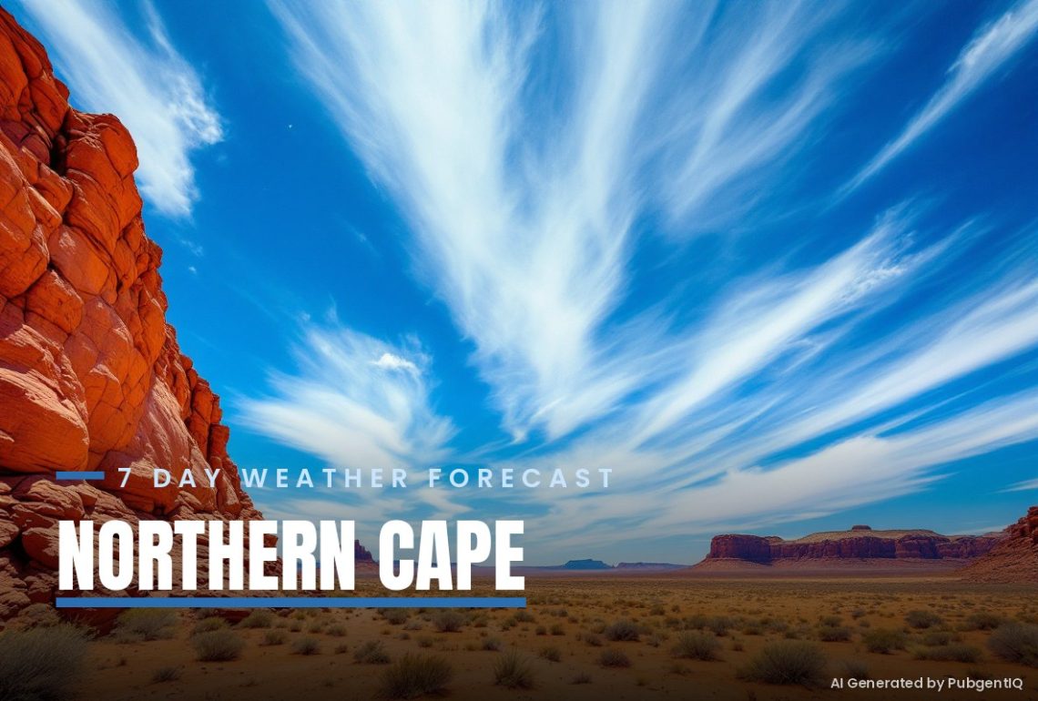 Northern Cape 7 day weather forecast 14 - 20 September 2026