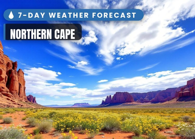 NORTHERN CAPE 7-Day Weather Forecast - Saffarazzi Northern Cape 7-day weather forecast 27 September - 3 October 2026