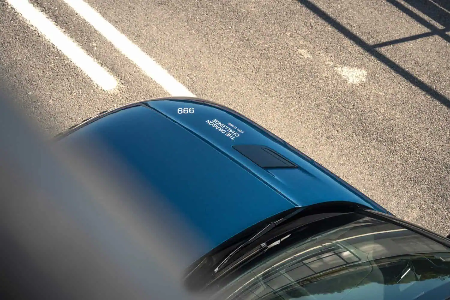 Range Rover Sport Electric prototype bonnet from above - Saffarazzi Range Rover Sport Electric prototype bonnet from above