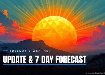 Weather Update: Tuesday's Weather - Rain Keeps Washing Over KwaZulu-Natal While the West Stays Dry (7 Day Forecast 15-21 Sept 2026) - Saffarazzi South Africa weather forecast Tuesday 15 September 2026