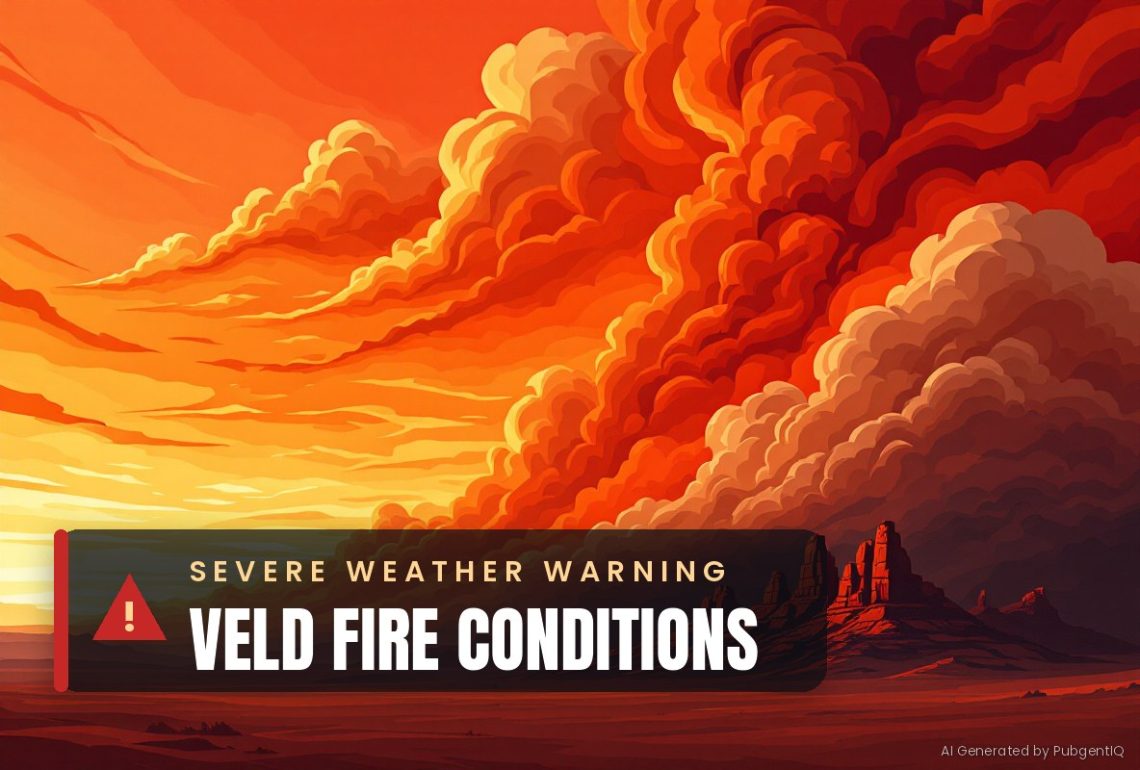 Weather Alert: Warning for Veld Fire Today; Friday: Thundershowers Rumble Across the Northern Cape and Free State (7-Day Forecast 18-24 Sept 2026) - Saffarazzi South Africa weather forecast Friday 18 September 2026