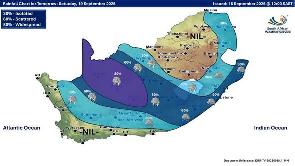 Weather post shared in the Severe Weather and Information Centre SA group