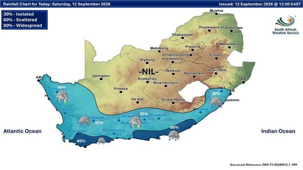 Weather post shared in the Severe Weather and Information Centre SA group