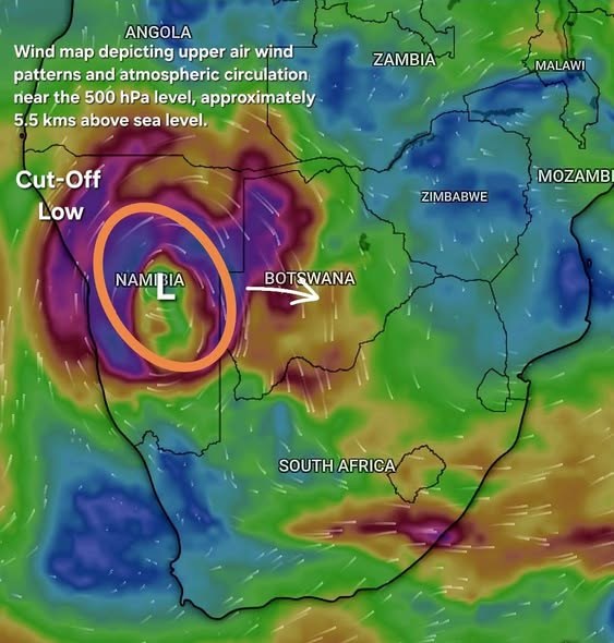 Weather post shared in the Severe Weather and Information Centre SA group