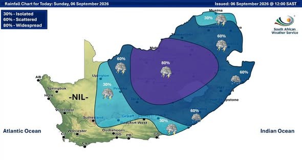 Weather post shared in the Severe Weather and Information Centre SA group