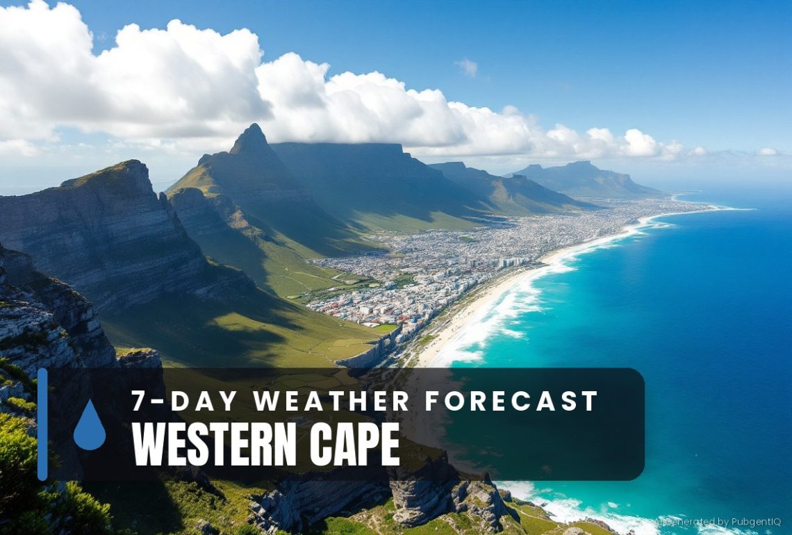 Sunrise over Western Cape: 7-Day Weather Forecast 21 - 27 September 2026 - Saffarazzi Western Cape 7-day weather forecast 21 - 27 September 2026