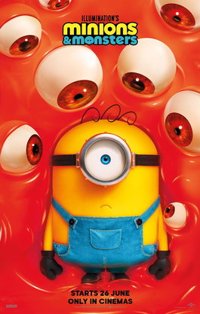 Minions & Monsters poster, Cinemas in South Africa, 26 September 2026
