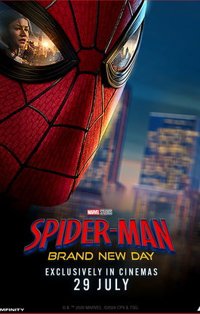 Spider-Man: Brand New Day poster, Cinemas in South Africa, 26 September 2026