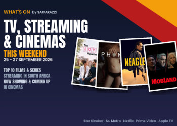 What to Watch this Weekend! Reacher, The Love Hypothesis, Silo?: the Top 10 films and series streaming in South Africa, now showing and coming up in cinemas