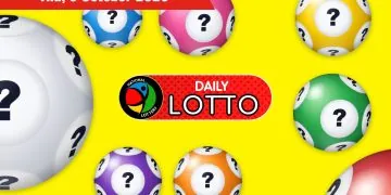Daily Lotto Results - Thursday, 8 October 2026 - Saffarazzi Daily Lotto Results lottery draw results for Thursday, 8 October 2026