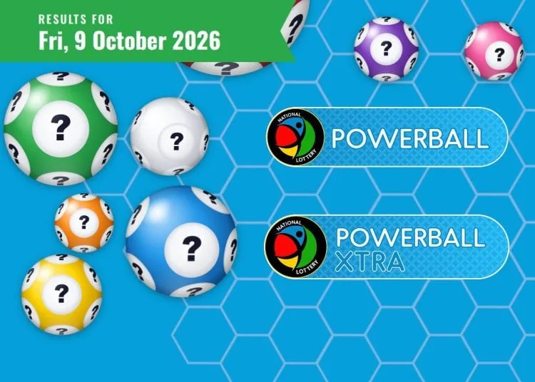 Powerball and Powerball XTRA Results - Friday, 9 October 2026 - Saffarazzi Powerball and Powerball XTRA Results lottery draw results for Friday, 9 October 2026