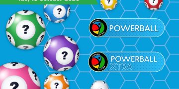 Powerball and Powerball XTRA Results lottery draw results for Tuesday, 13 October 2026