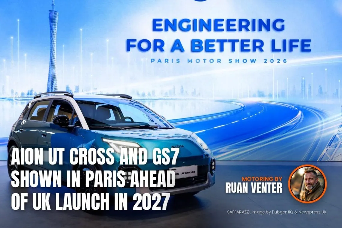 AION UT Cross electric crossover at Paris Motor Show - Saffarazzi AION UT Cross electric crossover at Paris Motor Show