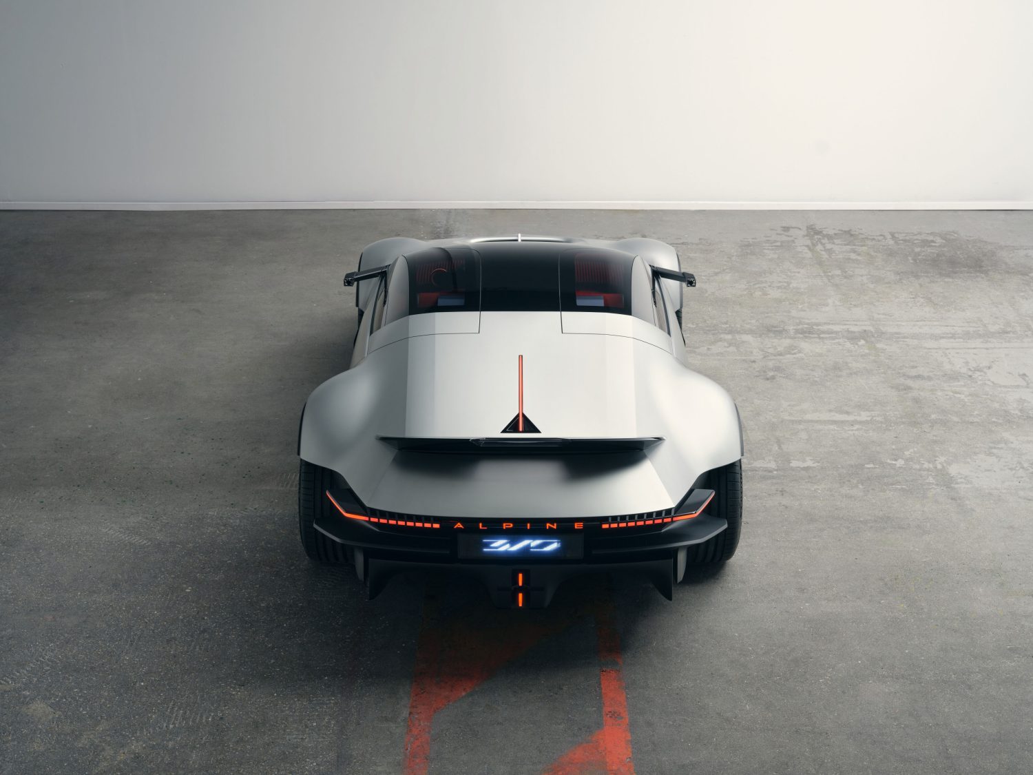 Alpine A310 Vision concept elevated rear view - Saffarazzi Alpine A310 Vision concept elevated rear view