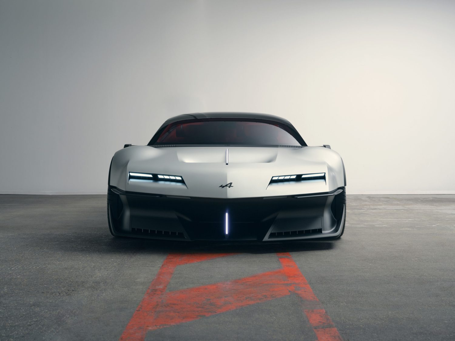Alpine A310 Vision concept front view - Saffarazzi Alpine A310 Vision concept front view