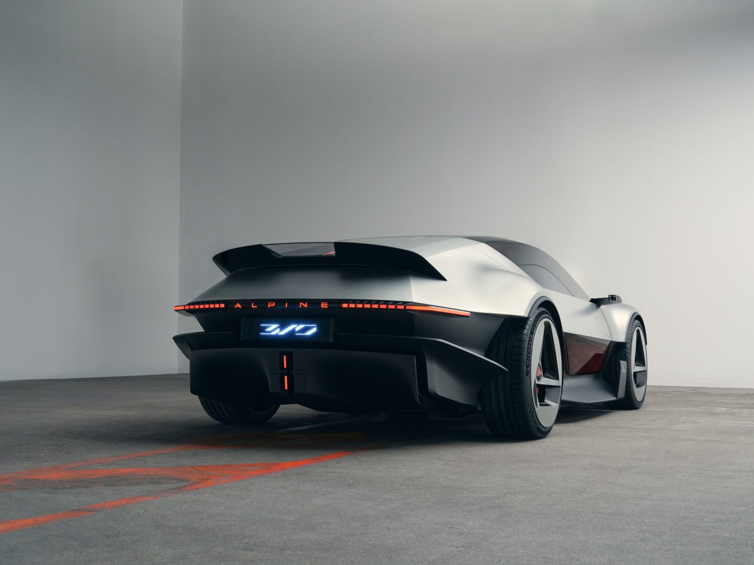 Alpine A310 Vision concept rear three-quarter view - Saffarazzi Alpine A310 Vision concept rear three-quarter view