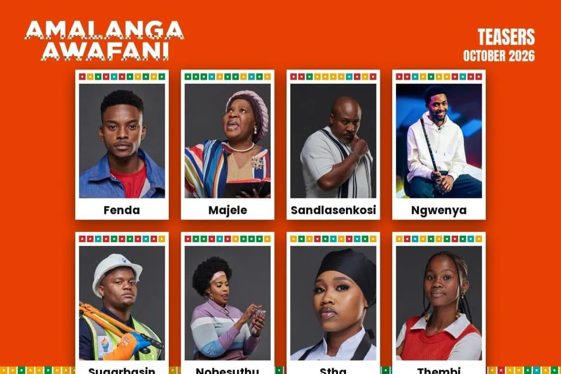 Amalanga Awafani teasers for October 2026 with cast