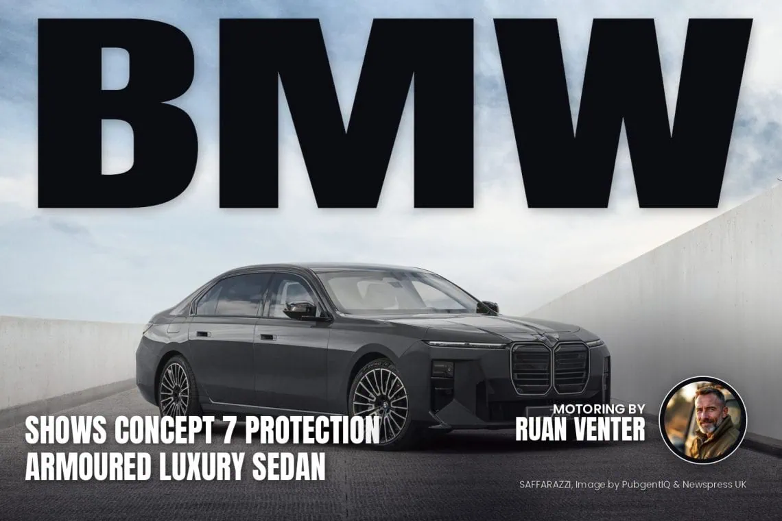 BMW Concept 7 Protection armoured sedan front three-quarter view - Saffarazzi BMW Concept 7 Protection armoured sedan front three-quarter view