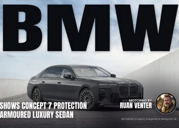BMW Concept 7 Protection armoured sedan front three-quarter view