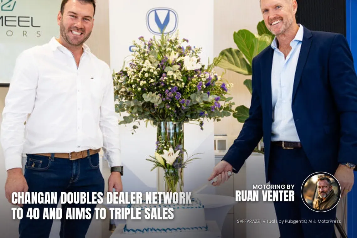 Changan magazine cover: Doubles dealer network to 40 and aims to triple sales, with the writer's by-line.