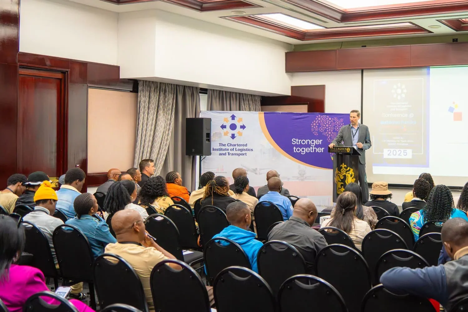 Logistics conference presentation - Saffarazzi Chartered Institute of Logistics and Transport conference session.