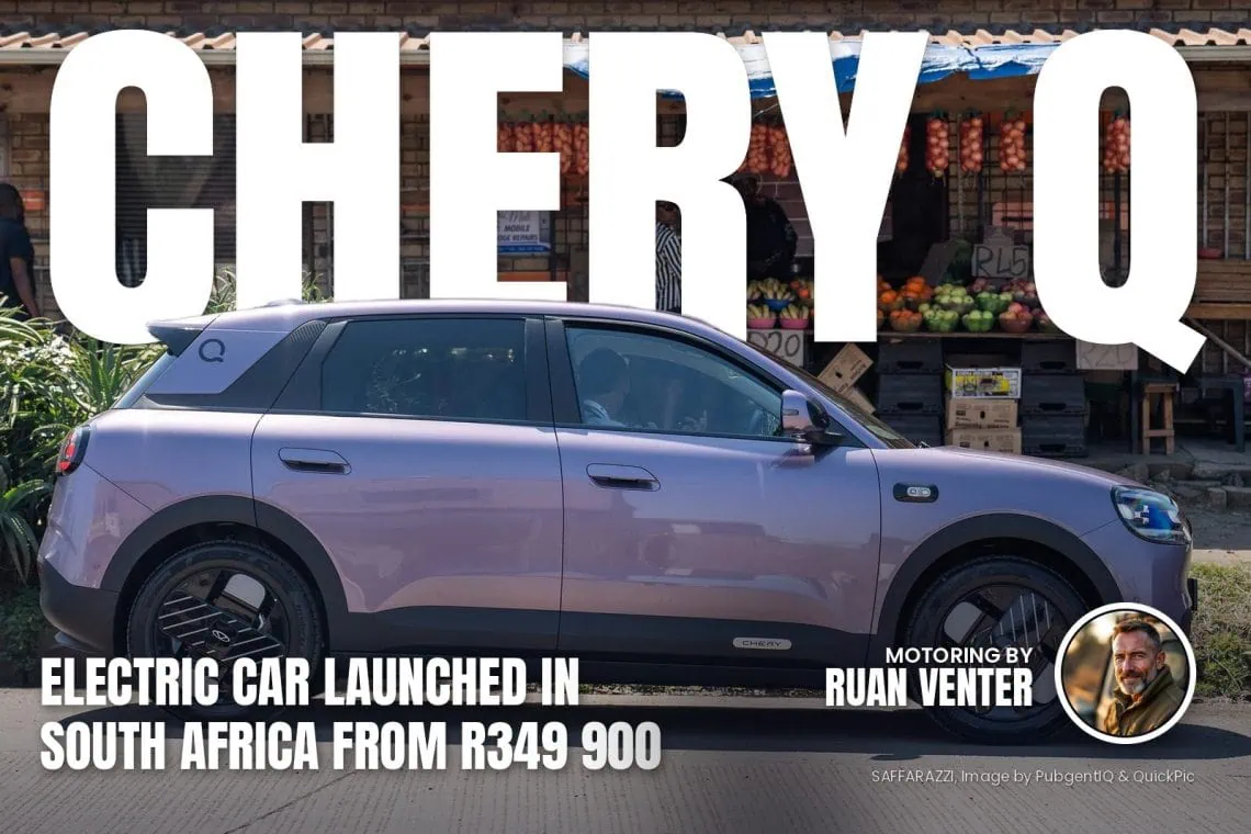 Chery Q in purple parked beside a roadside fruit stall - Saffarazzi Chery Q in purple parked beside a roadside fruit stall
